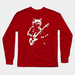 Rock and Roll Cat Long Sleeve T-Shirt